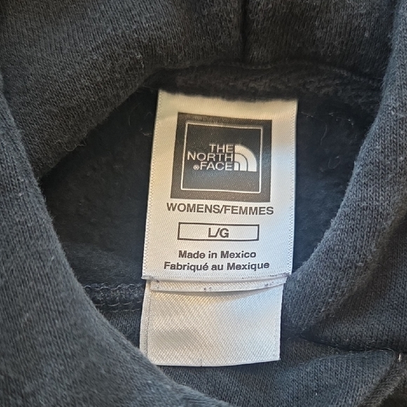 The North Face Black Hoodie with Multicolor Logo - Picture 2 of 5